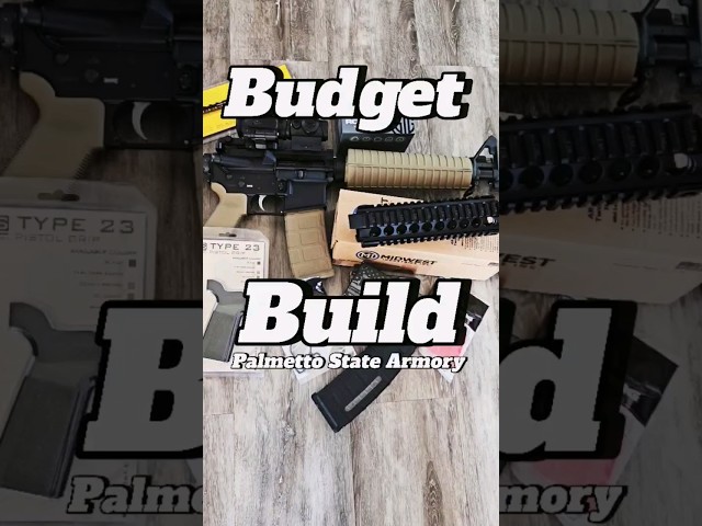 Best AR budget rifle upgrades and setup #psa #freedom