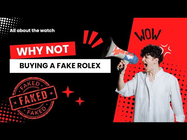 5 Reasons to Avoid Fake Rolex Watches