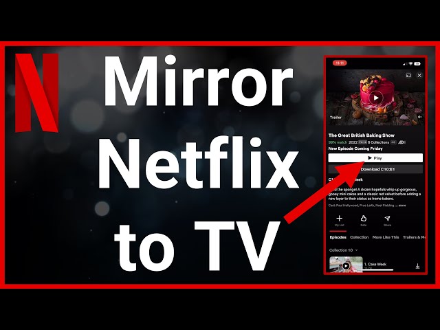 How To Mirror Netflix From iPhone To TV