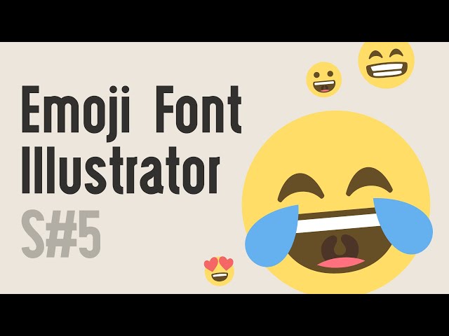 Emoji Font in Adobe Illustrator (2020)