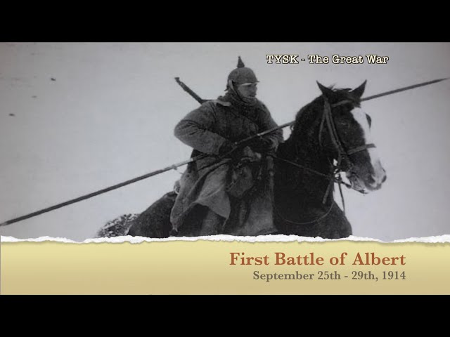1914-29 First Battle of Albert  25 September 1914