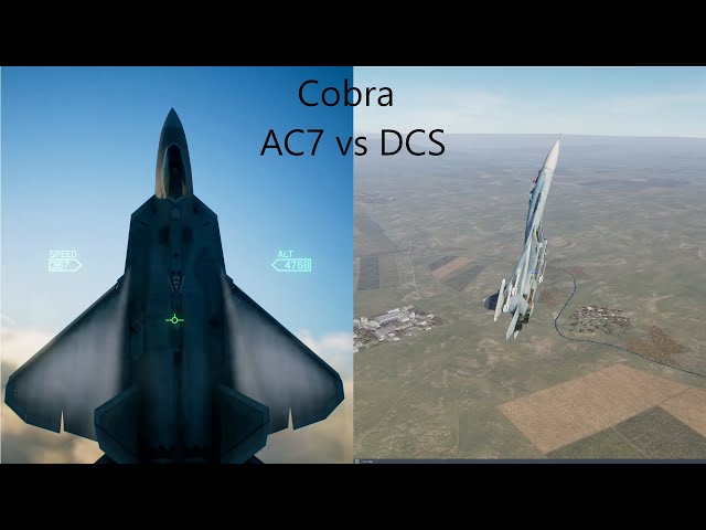 Pugachev's Cobra - DCS vs Ace Combat 7