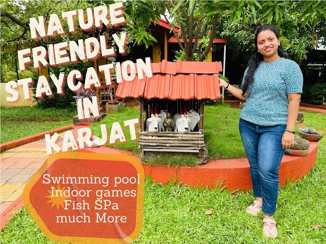 Karjat मधील सर्वात Best resort🏞️  | Best Staycation in Karjat | for Couple , Friends , Family