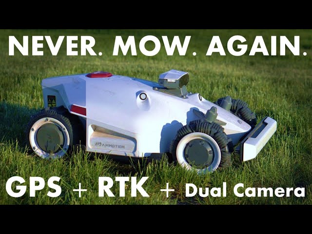 Mammotion Luba 2 Robotic Lawn Mower - GPS, RTK, Dual-Camera, Rain Sensor, Touch-Sensitive Bumper