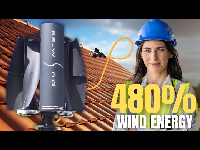 Be-Wind: The World’s Most Powerful and VAWT that Outperforms Solar Panels in 2024.