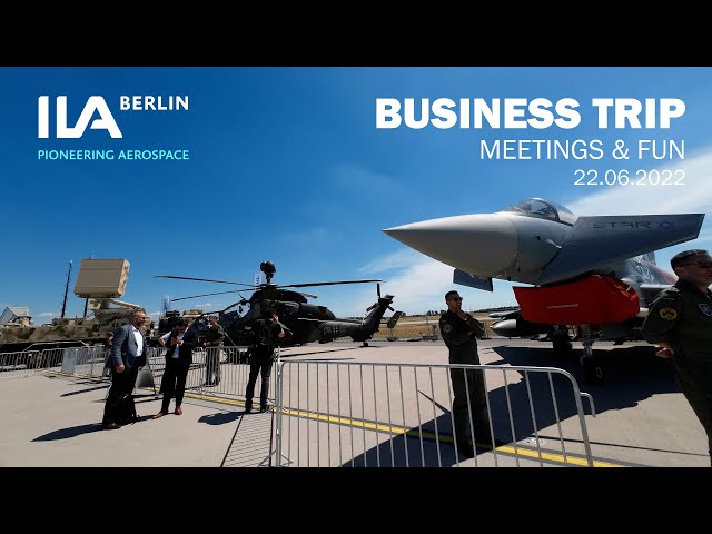 Die Internationale Luftfahrtausstellung ILA 2022 in Berlin