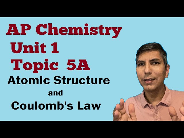 Atomic Structure & Coulomb's Law - AP Chem Unit 1, Topic 5a