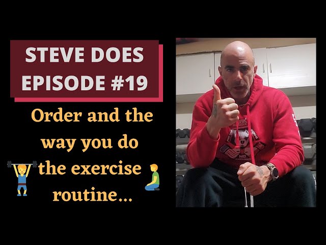 How to Structure, Organize and Plan your Strength Training Routine I Steve Does Episode #19