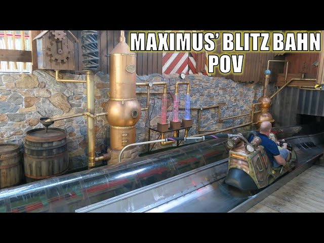 Maximus' Blitz Bahn POV (4K 60FPS), Toverland Wiegand Bobkart | Non-Copyright