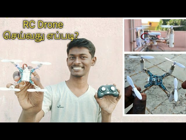 How to make a Remote Control Drone? | Remote Control Drone செய்வது எப்படி? | Agni Tamil