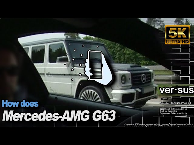 Mighty Mercedes-AMG G63 SUV vs BMW M2 Competition Autobahn Pure [5.7k 360° 3D]