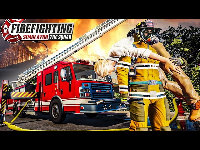 Firefighting Simulator - The Squad #09: Großbrand im Industriegebiet Gameplay German | PS5
