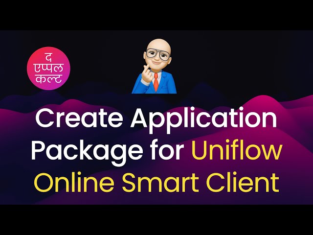 9. Package Uniflow Smart Client for Your Mac