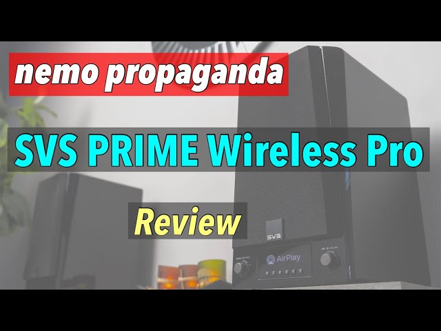 SVS PRIME Wireless Pro Powered Bookshelf Speaker Review!