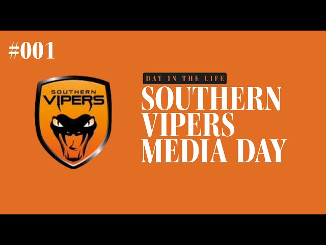 Southern Vipers Media Day 🏏 : Day in the Life #001