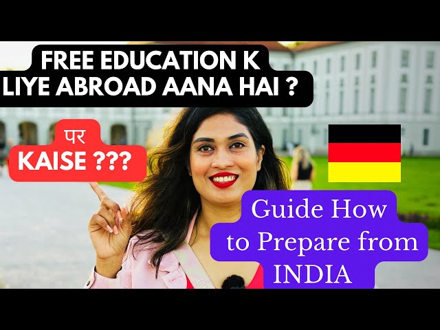 How to prepare yourself from India for free education in Germany