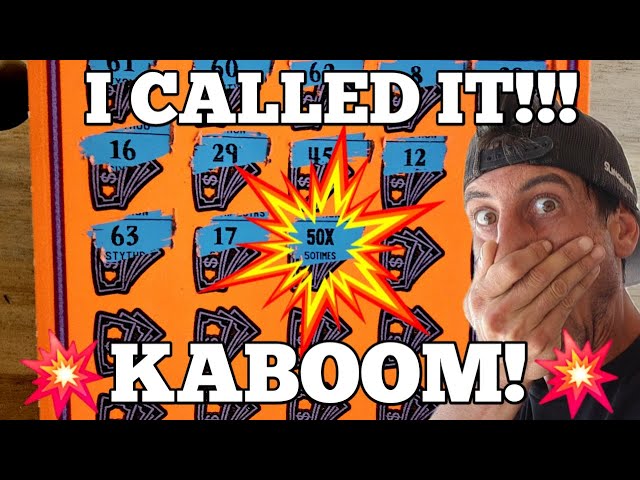 💥I Freakin Called It!💥50X Baby!!!🤑 500X TICKETS | Scratch Life🚀
