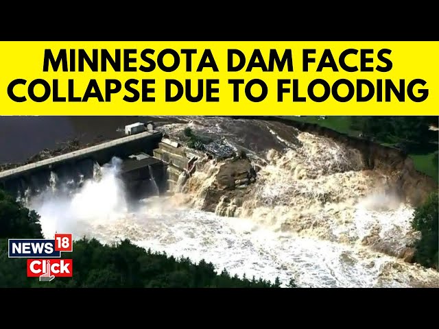 Minnesota Dam Collapse | Rapidan Dam In Southern Minnesota Experiences Partial Failure | N18G