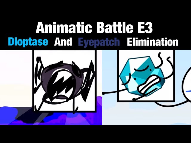Animatic Battle E3 | Dioptase and Eyepatch elimination scenes