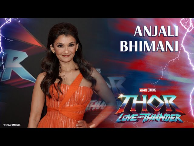 Ms. Marvel's Anjali Bhimani Live At The World Premiere of Marvel Studios' Thor: Love and Thunder
