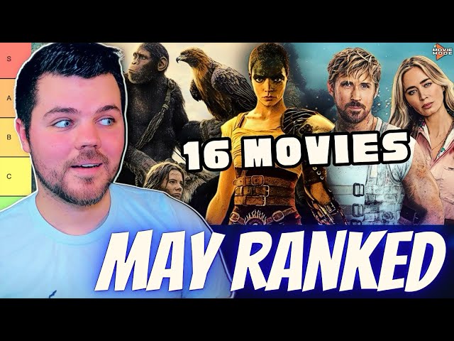 May 2024 Movies RANKED (Tier List)