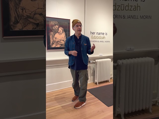 short unedited video about our exhibition: her name is Edzūdzah