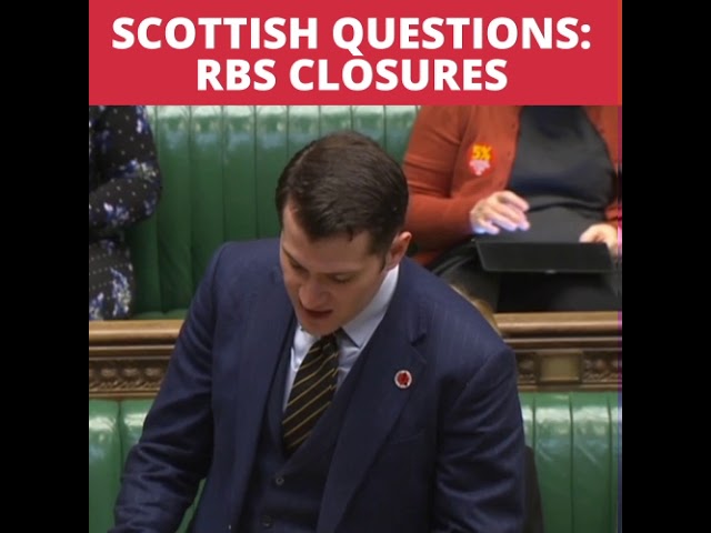 Scottish Questions - RBS closures