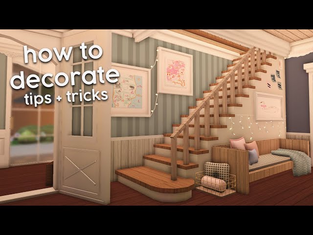 How to Decorate your House Builds in Bloxburg (Tips & Tricks)