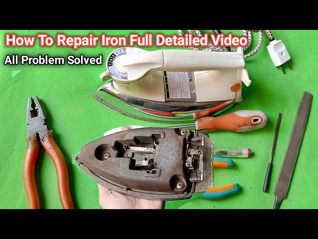 How To Repair Electric Iron Full Information Detailed Video | All Repair DIY