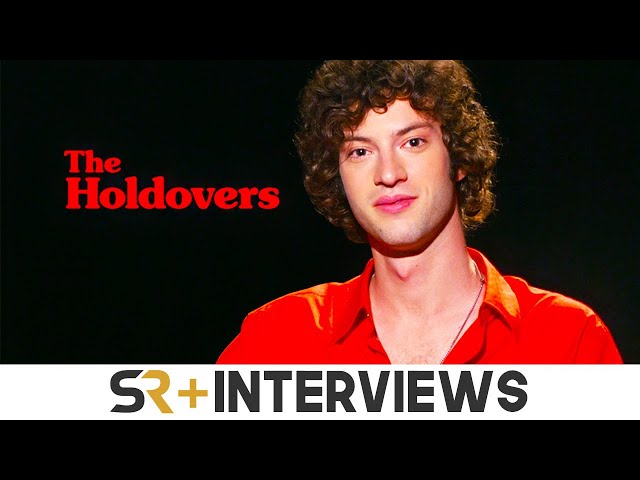 The Holdovers Interview: Dominic Sessa On Working With Paul Giamatti For His Film Debut