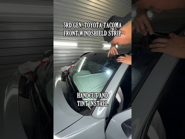 Toyota Tacoma Front Windshield Tint