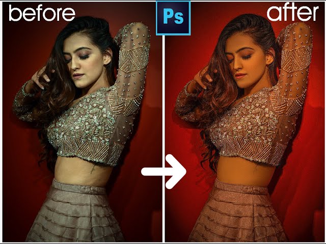 Color correction and skin retouching