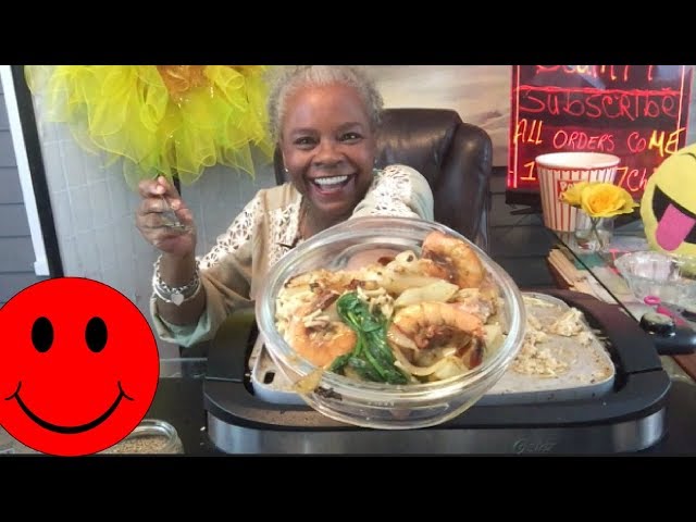 SHRIMP SCAMPI WITH CHICKEN AND SPINACH || EASY HOW TO MAKE RECIPE