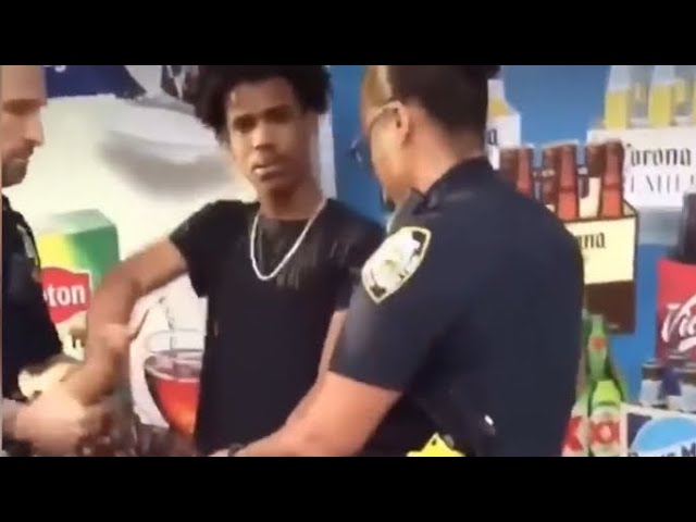 POLICE MESSING WITH THE WRONG CRIMINALS