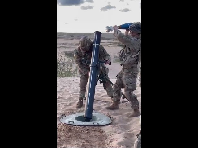 This is how you hang #mortar rounds!