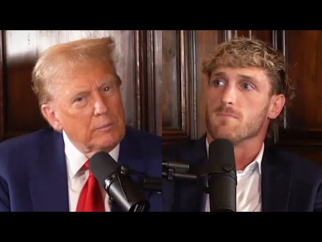 Trump can’t answer ANY QUESTION in bonkers Logan Paul interview