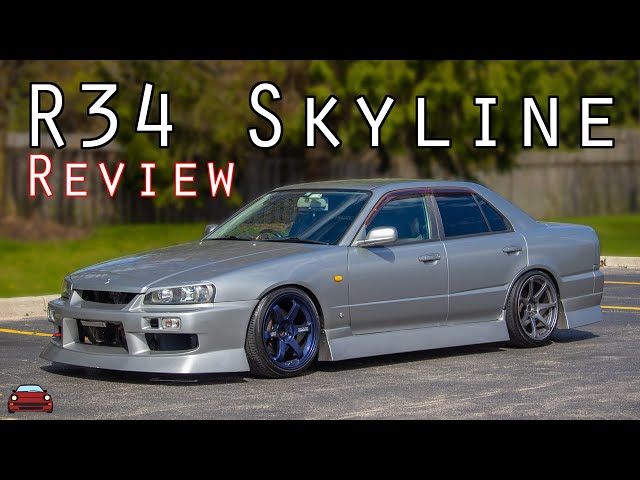1998 Nissan Skyline Sedan Review - Finally Driving An R34! Is It Actually Good??