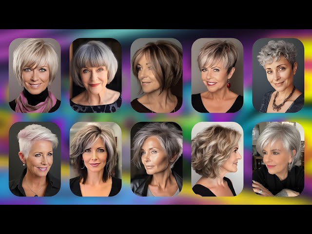 50+ Elegant Short Haircuts for Older Women | Hairstyle 😍🤩❤️