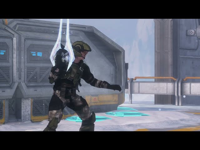 Halo 3 Playable marine energy sword ready animation