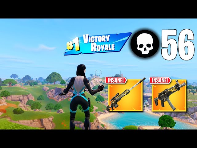 56 Elimination Solo Vs Squads Wins Full Gameplay (NEW Fortnite Chapter 5!)