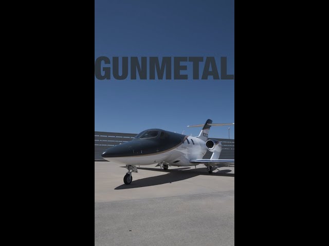 Gunmetal - HondaJet's color with a blend of a metallic feel and a matte finish #short