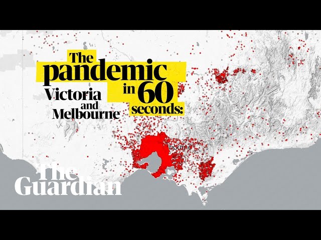 Australia's Covid pandemic in 60 seconds: Victoria and Melbourne map