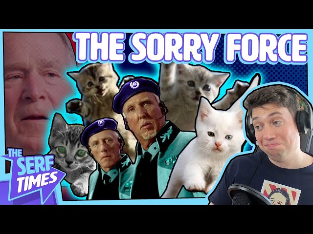 It is time for a USEFUL Military Branch, the SORRY FORCE!! (BONUS: George W Bush image reformed?!)