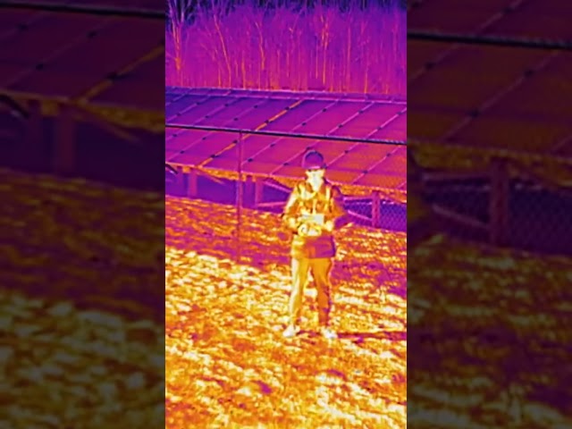 Infrared Drone Selfie