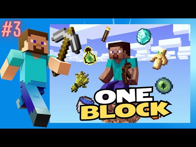Playing Minecraft: One Block - Minecraft One Block Gameplay #3