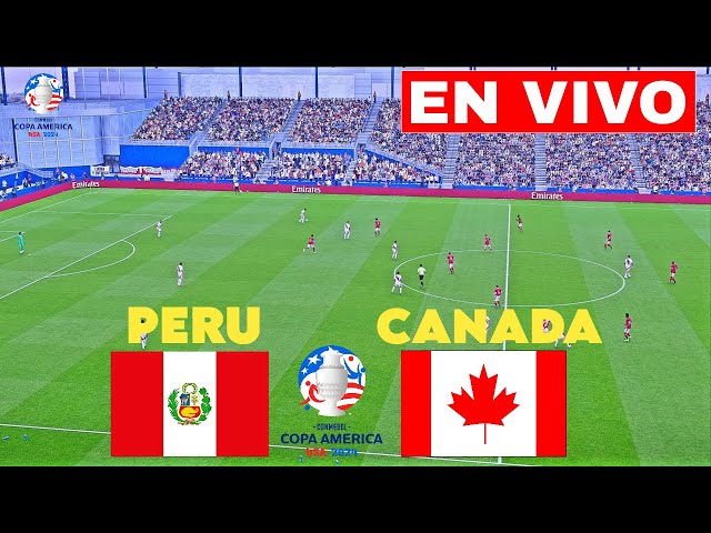 🔴[EN VIVO] PERÚ vs CANADÁ | Copa América 2024 | Partido En vivo Hoy