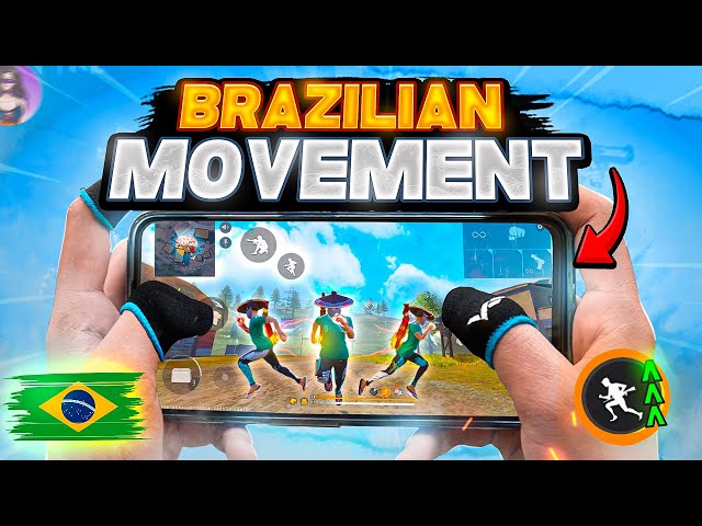 How To Do Movement Like Brazilian Player 🇧🇷| Pc Movement In Mobile 🔥| New Settings