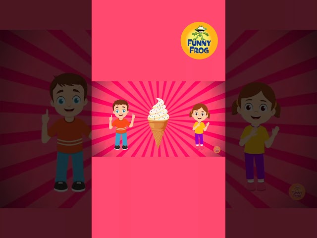 Ice cream song  #kidsongs #nurseryrhymes #funnyfrog