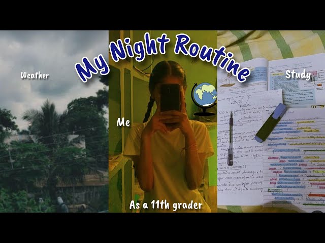 My night time study routine💗🌃 ll studying,drawing,watching tv etc