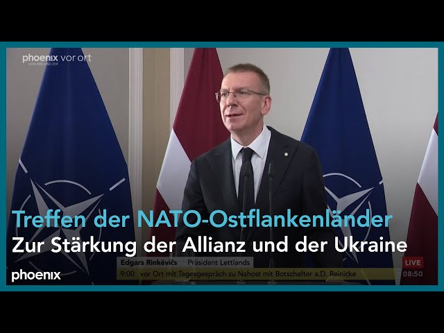 Treffen der NATO-Ostflankenländer am 11.06.24